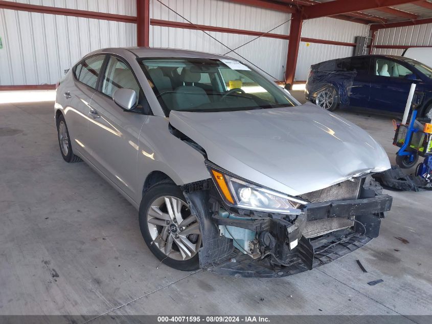 2019 HYUNDAI ELANTRA - 5NPB84LF0KH455874