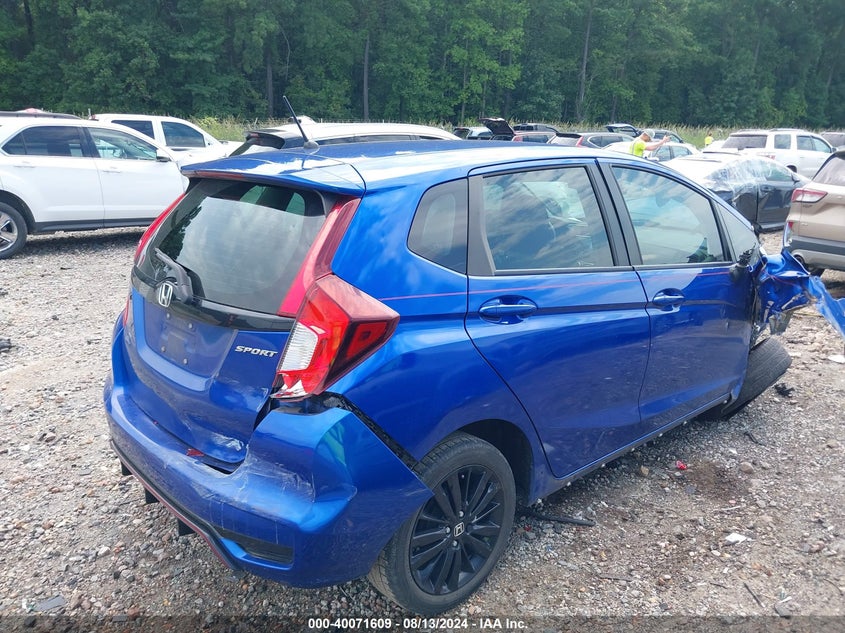 VIN 3HGGK5H65JM712342 2018 HONDA FIT SPORT
