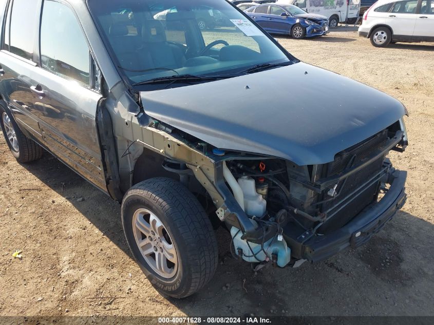 2003 Honda Pilot Ex-L VIN: 2HKYF18543H596938 Lot: 40071628