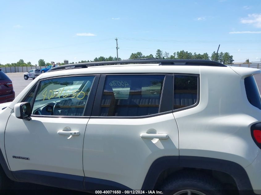 2019 Jeep Renegade Latitude 4X4 VIN: ZACNJBBB8KPJ98429 Lot: 40071650