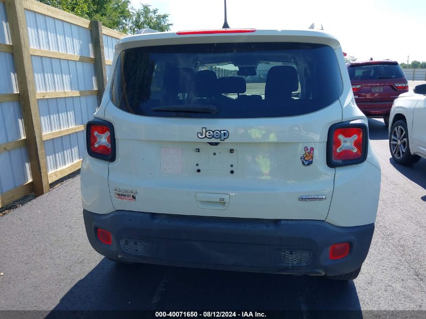 2019 Jeep Renegade Latitude 4X4 VIN: ZACNJBBB8KPJ98429 Lot: 40071650