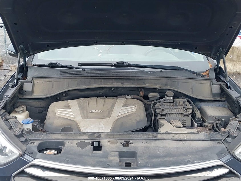 2013 Hyundai Santa Fe Gls VIN: KM8SNDHF1DU015160 Lot: 40071665