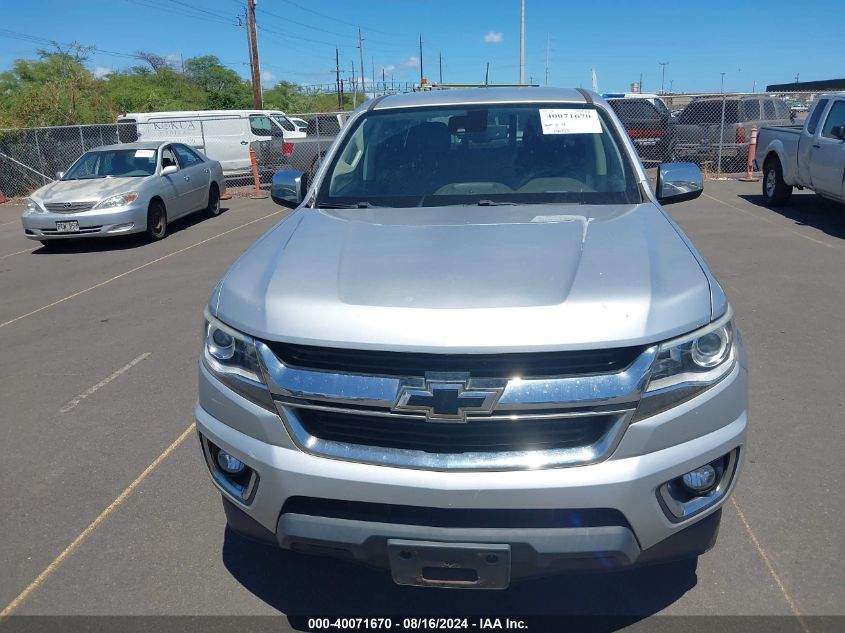 2016 Chevrolet Colorado Lt VIN: 1GCPTCE18G1394554 Lot: 40071670