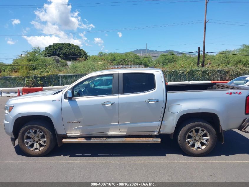 2016 Chevrolet Colorado Lt VIN: 1GCPTCE18G1394554 Lot: 40071670