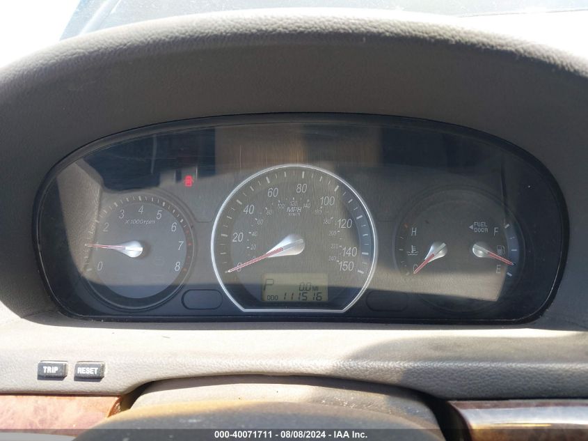 5NPEU46C66H160446 2006 Hyundai Sonata Gls