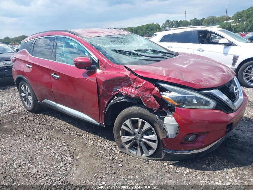 5N1AZ2MG1JN117308 2018 NISSAN MURANO - Image 1