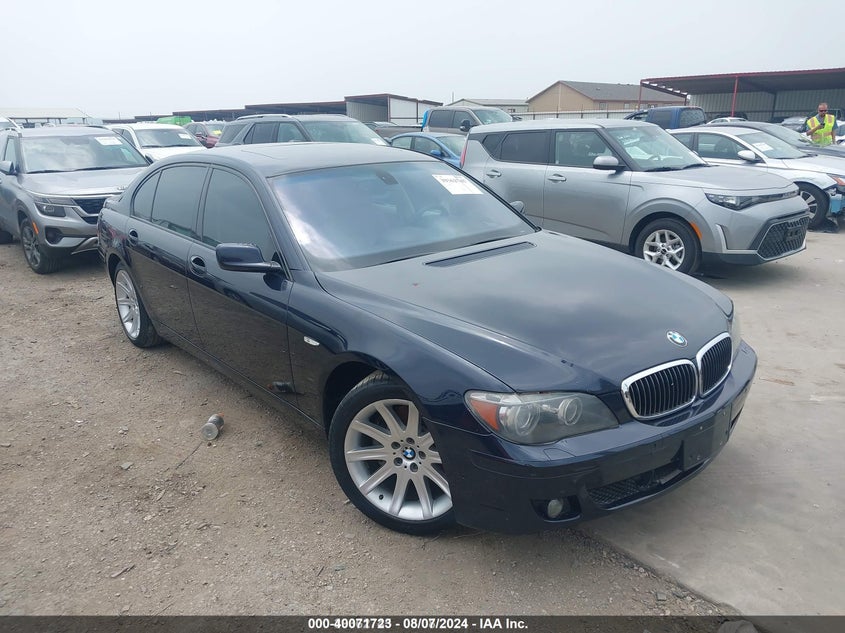 2008 BMW 750Li VIN: WBAHN83518DT77660 Lot: 40071723