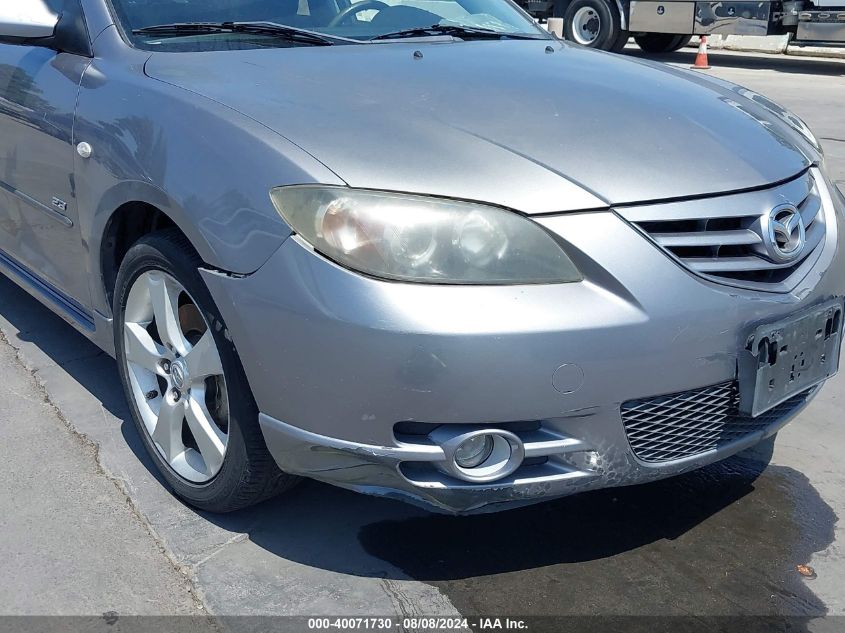 2004 Mazda 3 S VIN: JM1BK323041205474 Lot: 40071730