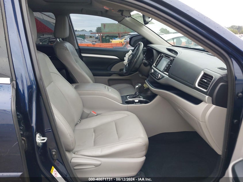 2014 TOYOTA HIGHLANDER XLE - 5TDJKRFH9ES056524