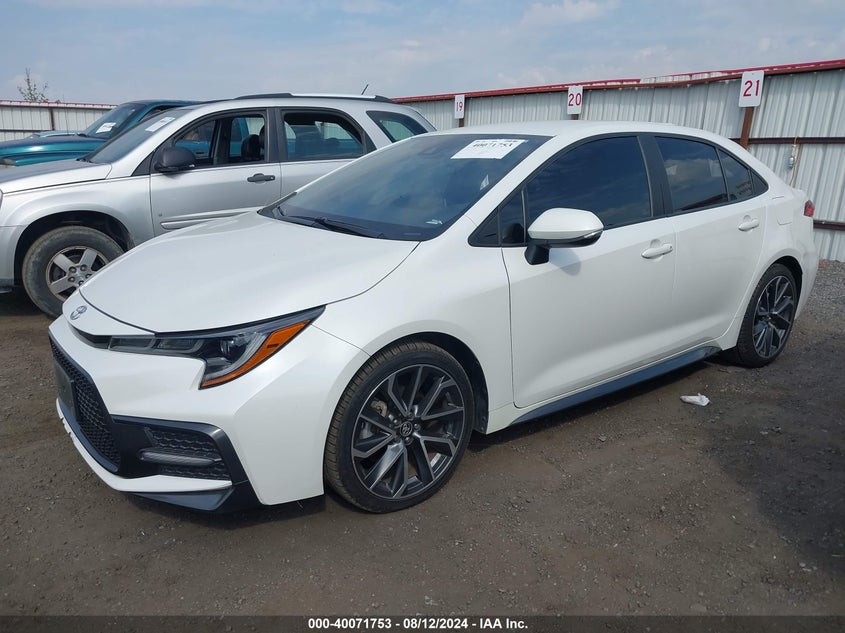 VIN 5YFS4RCE3LP012565 2020 TOYOTA COROLLA SE