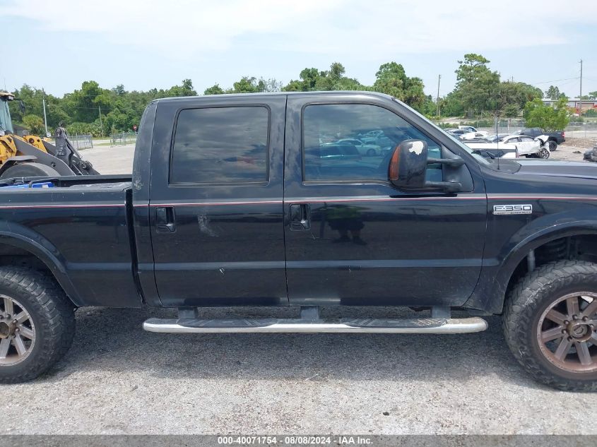 2007 Ford F-350 Lariat/Xl/Xlt VIN: 1FTWW31P67EA17761 Lot: 40071754