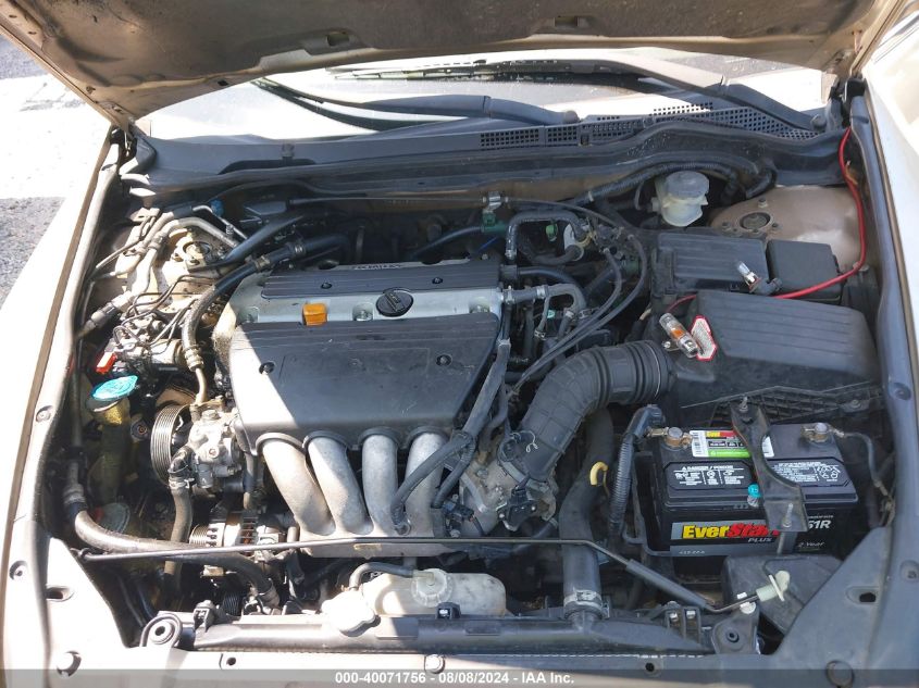 2004 Honda Accord 2.4 Ex VIN: 1HGCM568X4A087368 Lot: 43232517