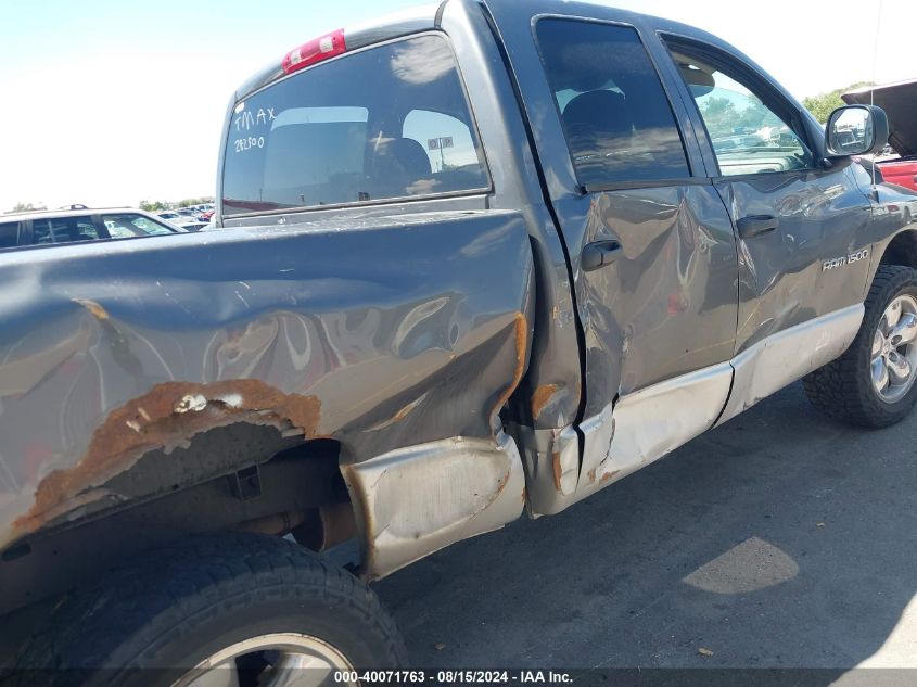 2003 Dodge Ram 1500 Slt/Laramie/St VIN: 1D7HU18D93S282500 Lot: 40071763