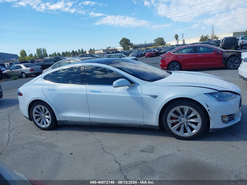 2015 Tesla Model S 70D/85D/P85D VIN: 5YJSA1H29FFP76588 Lot: 40072146