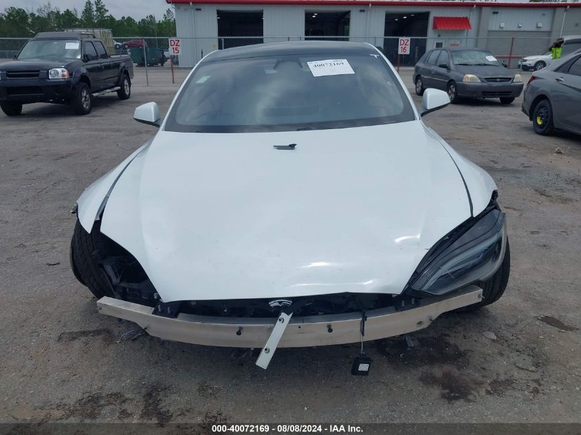 2023 Tesla Model S Dual Motor All-Wheel Drive/Standard Range VIN: 5YJSA1E56PF501129 Lot: 40072169