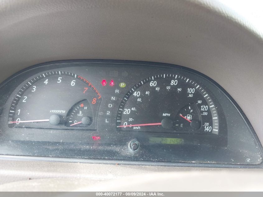 2004 Toyota Camry Le VIN: 4T1BE32K84U898898 Lot: 40072177