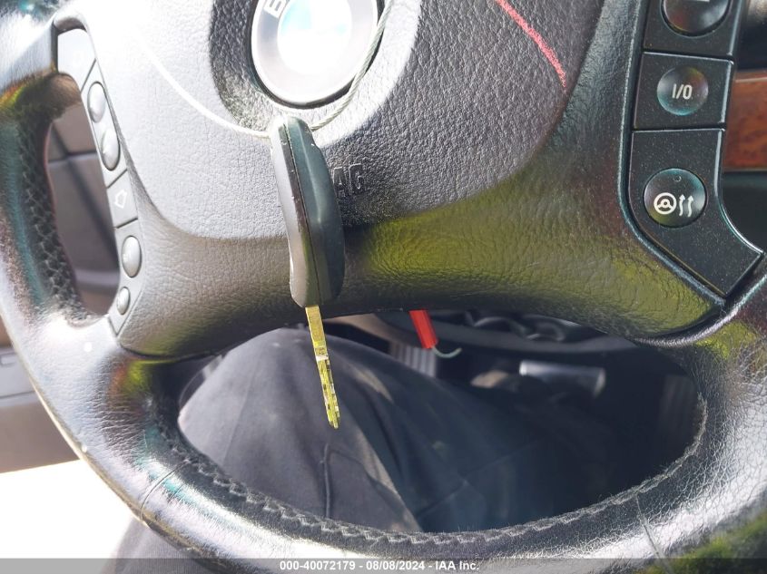 2002 BMW 525Ia VIN: WBADT43452GZ96062 Lot: 40072179