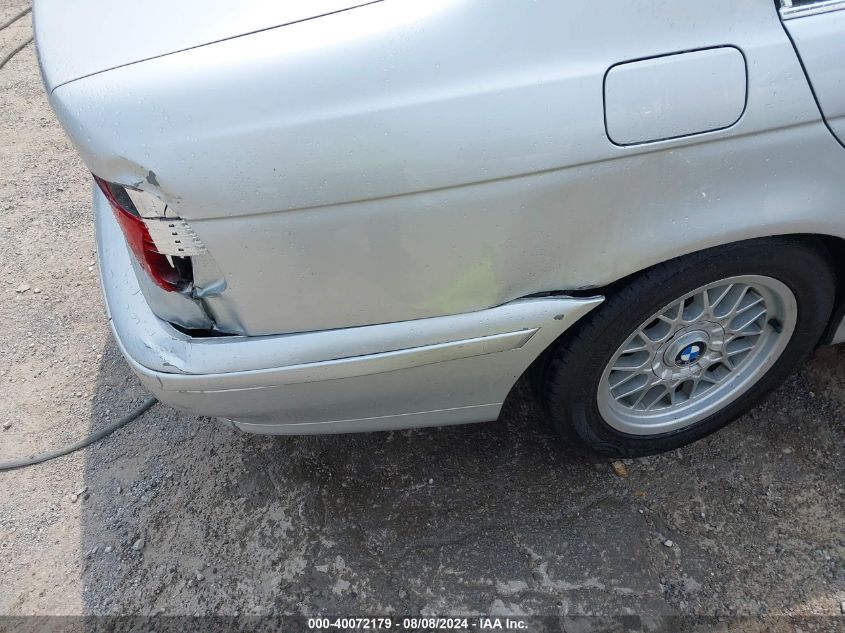 2002 BMW 525Ia VIN: WBADT43452GZ96062 Lot: 40072179