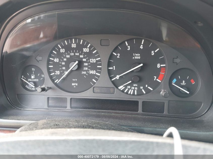 2002 BMW 525Ia VIN: WBADT43452GZ96062 Lot: 40072179