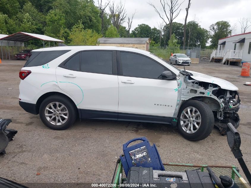 2020 Chevrolet Equinox Fwd Ls VIN: 3GNAXHEV2LS618461 Lot: 40072200