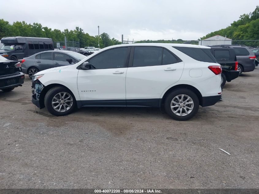 2020 Chevrolet Equinox Fwd Ls VIN: 3GNAXHEV2LS618461 Lot: 40072200