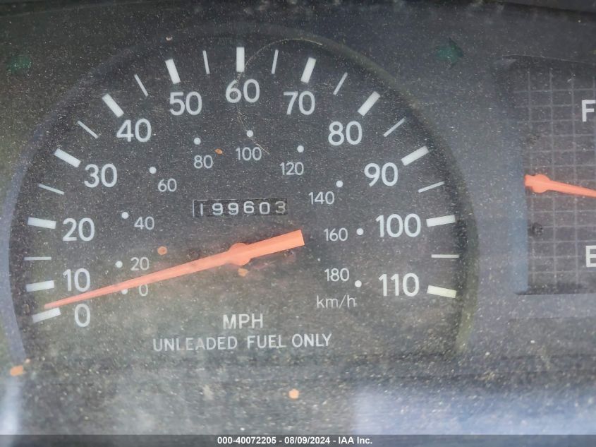 1997 Toyota Tacoma Base V6 VIN: 4TAWN72N7VZ302784 Lot: 40072205