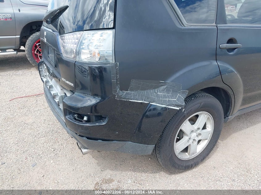2007 Mitsubishi Outlander Ls VIN: JA4MT31X07U009414 Lot: 40072206