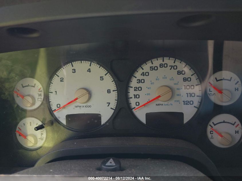 2002 Dodge Ram 1500 St VIN: 3D7HU18Z82G124800 Lot: 40072214