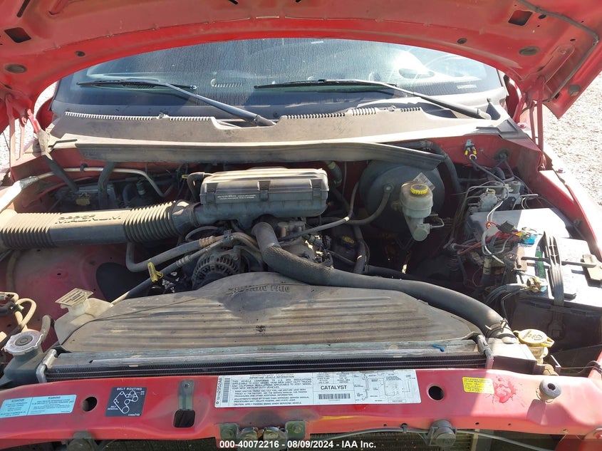 2001 Dodge Ram 1500 St VIN: 1B7HC13Y61J584322 Lot: 40072216