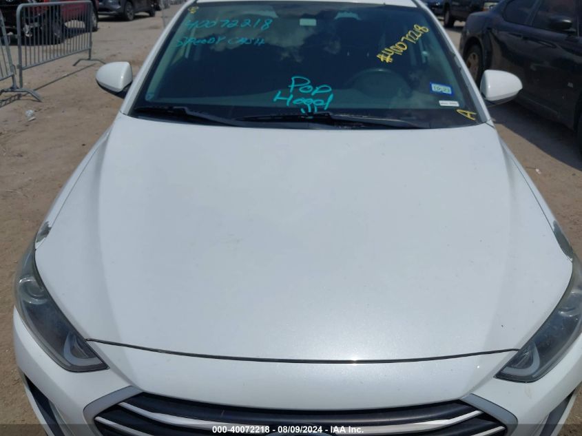 2018 Hyundai Elantra Sel VIN: 5NPD84LF1JH332602 Lot: 40072218