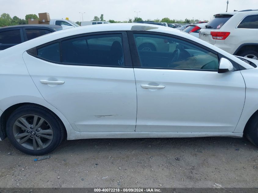 2018 Hyundai Elantra Sel VIN: 5NPD84LF1JH332602 Lot: 40072218