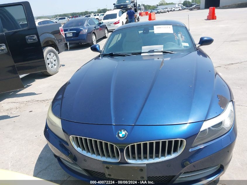 2010 BMW Z4 Sdrive35I VIN: WBALM7C59AE382290 Lot: 40072224