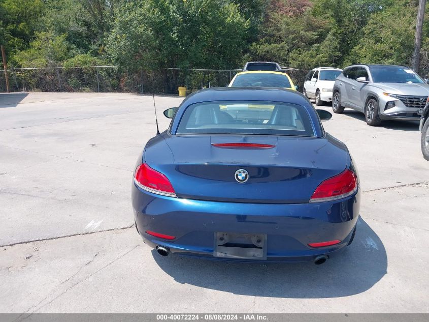 2010 BMW Z4 Sdrive35I VIN: WBALM7C59AE382290 Lot: 40072224