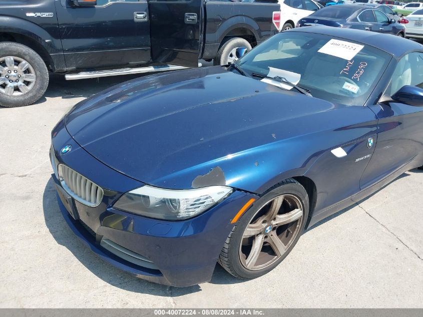 2010 BMW Z4 Sdrive35I VIN: WBALM7C59AE382290 Lot: 40072224