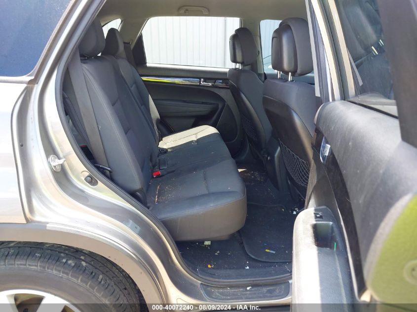 2012 Kia Sorento Lx VIN: 5XYKT3A65CG288827 Lot: 40072240