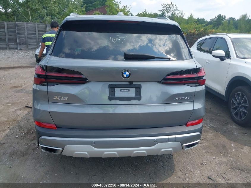 2024 BMW X5 xDrive40I VIN: 5UX23EU09R9S44776 Lot: 40072258