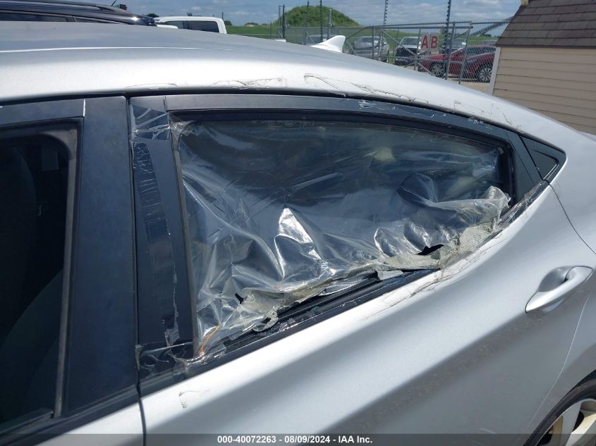 KMHDH4AE4CU295799 2012 Hyundai Elantra Gls (Ulsan Plant)