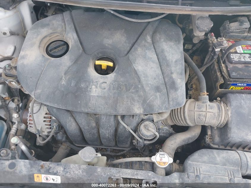 KMHDH4AE4CU295799 2012 Hyundai Elantra Gls (Ulsan Plant)