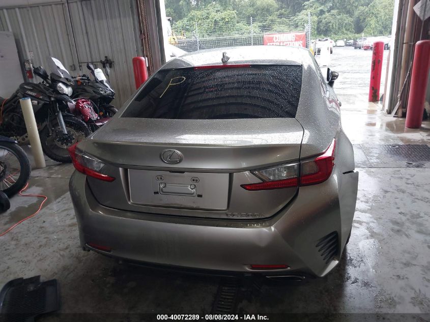 2017 Lexus Rc 200T VIN: JTHHA5BC9H5005196 Lot: 40072289