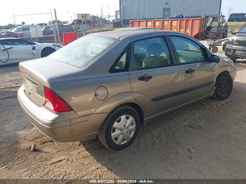 2003 Ford Focus Lx VIN: 1FAFP33P83W213950 Lot: 40072292