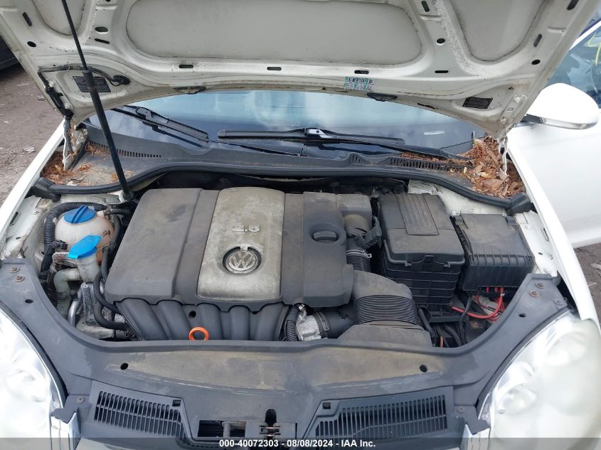 2008 Volkswagen Jetta Se VIN: 3VWRZ71K48M024412 Lot: 40072303