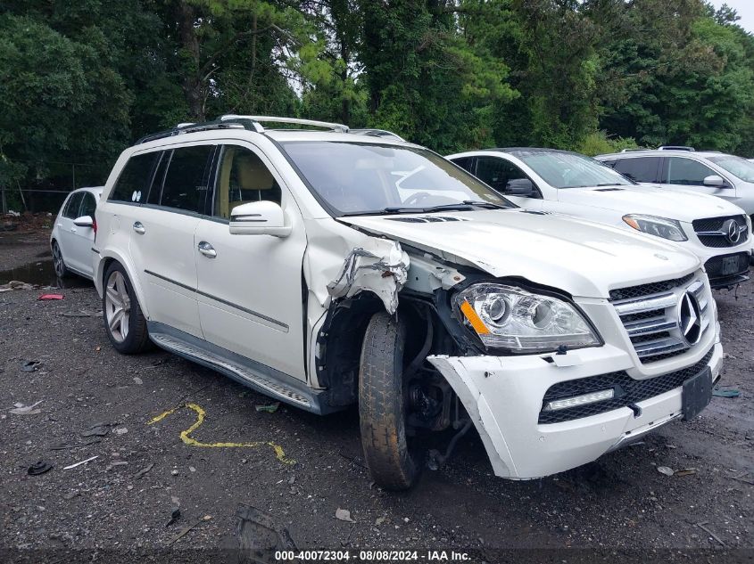 2011 Mercedes-Benz Gl 550 4Matic VIN: 4JGBF8GE7BA705233 Lot: 40072304