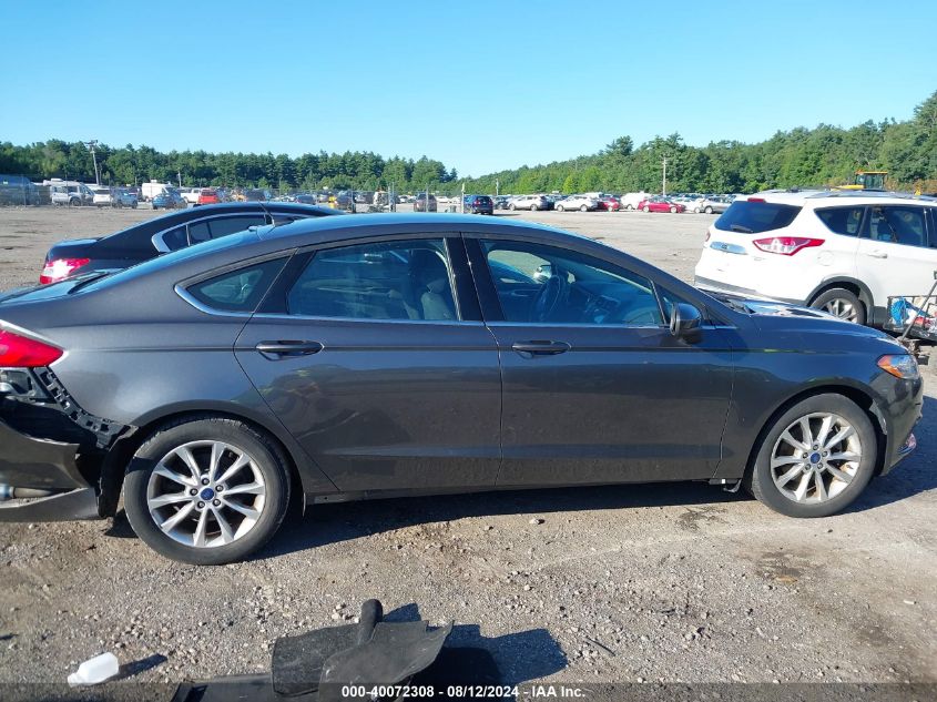 2017 FORD FUSION SE - 3FA6P0HDHHR105088