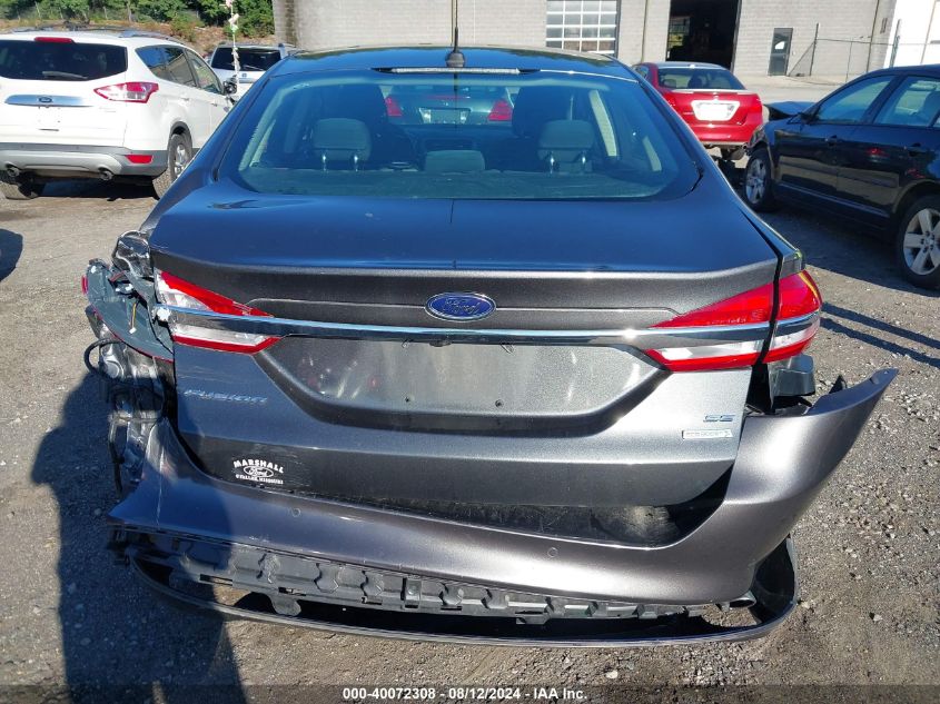 2017 FORD FUSION SE - 3FA6P0HDHHR105088