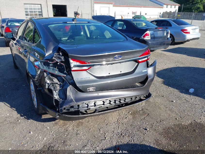 2017 FORD FUSION SE - 3FA6P0HDHHR105088