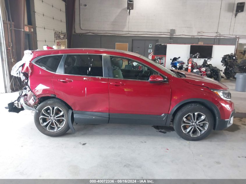 2021 Honda Cr-V Awd Ex VIN: 2HKRW2H58MH660412 Lot: 40072336