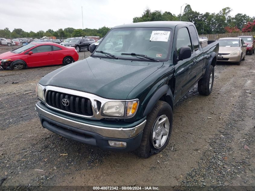 2004 Toyota Tacoma Base V6 VIN: 5TEWN72N04Z375180 Lot: 40072342
