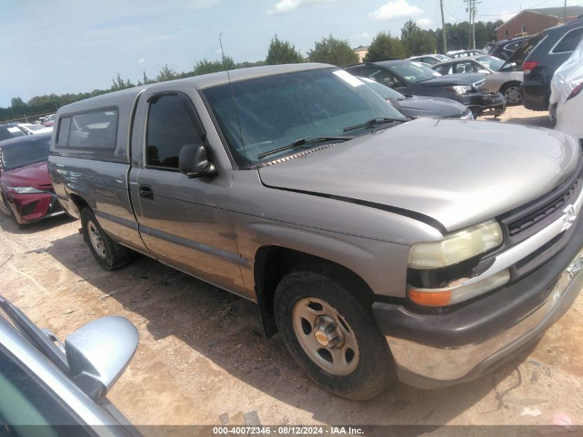 2001 Chevrolet Silverado 1500 VIN: 1GCEC14W21Z196201 Lot: 40072346