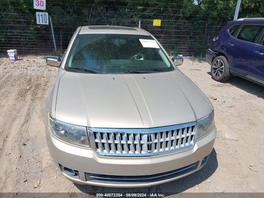 2008 Lincoln Mkz VIN: 3LNHM26T78R643201 Lot: 40072354