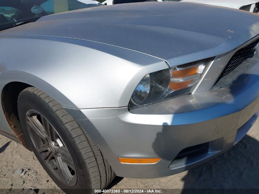 2012 Ford Mustang V6 VIN: 1ZVBP8AM6C5241621 Lot: 40072365
